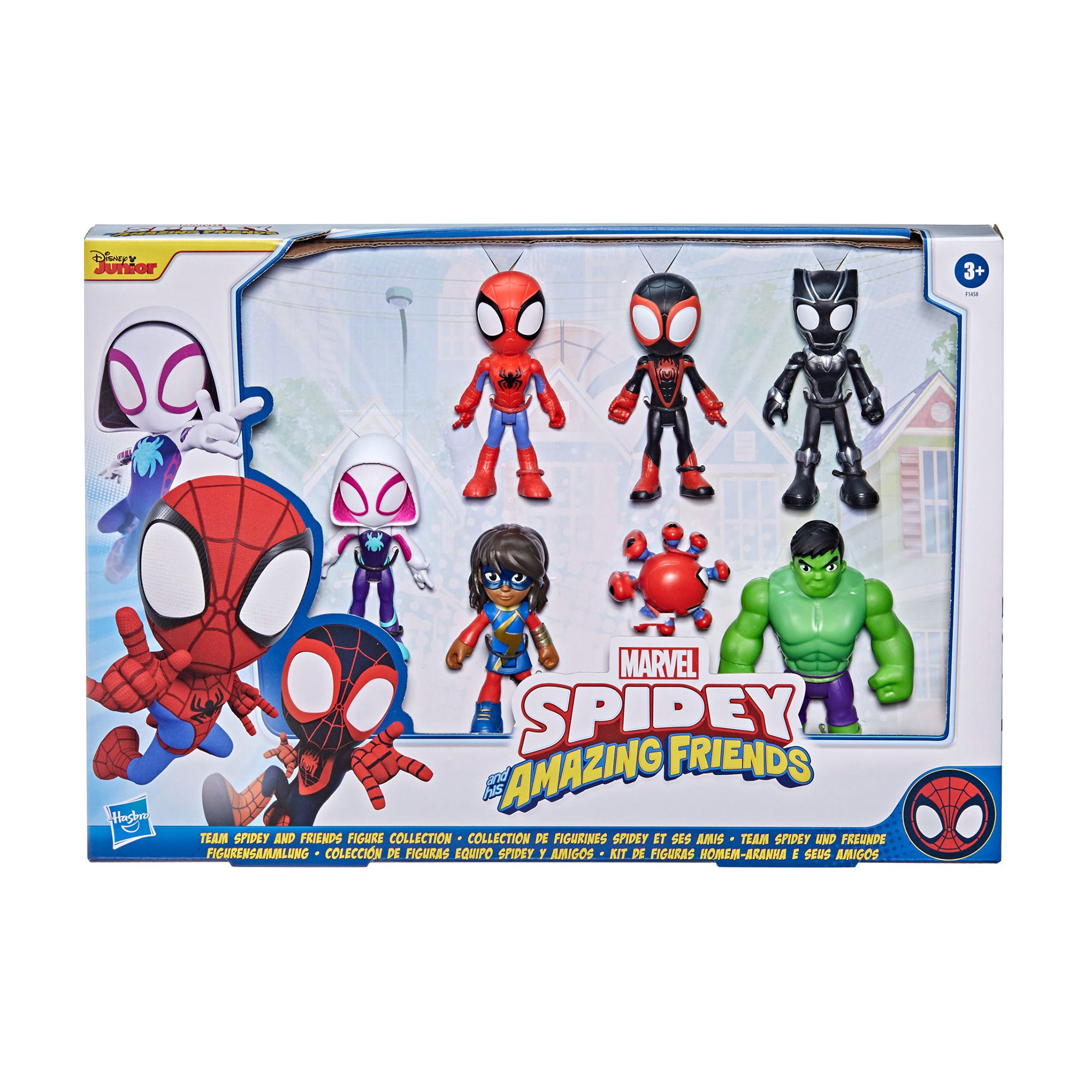 Набір фігурок Marvel Toys Spidey And His Amazing Friends від 3 років, 7*10 см (F1458)